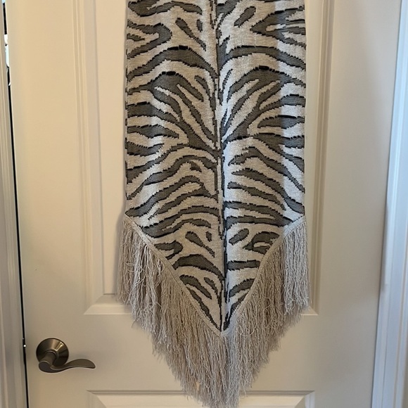 STAUD Maltese zebra print midi Skirt - Picture 5 of 10